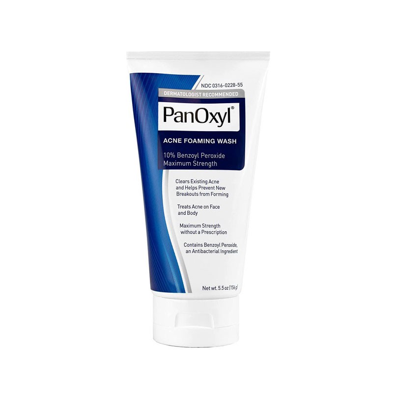 PanOxyl Acne Foaming Wash With Benzoyl Peroxide 10%