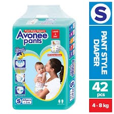 Avonee Pant System Diaper S (4-8kg) 42pcs