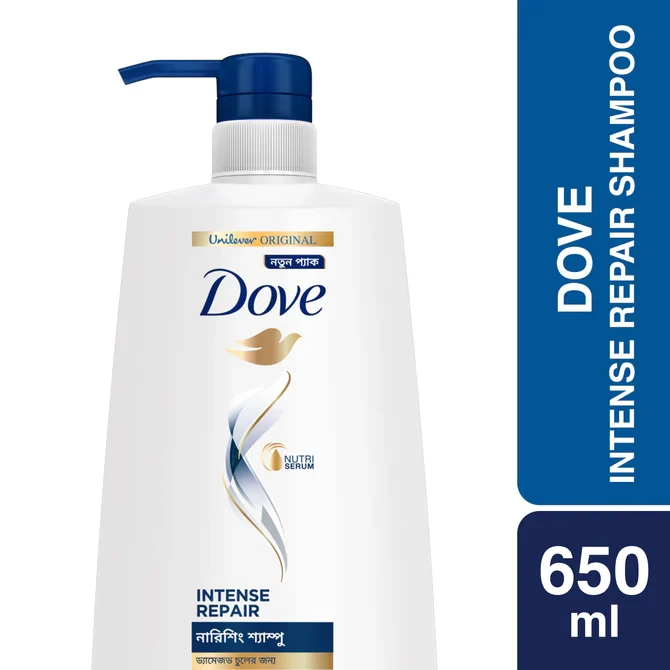 DOVE SHAMPOO INTENSE REPAIR 650ML