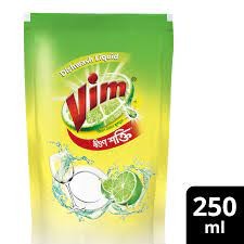 VIM DISHWASHING LIQUID POUCH 250ML