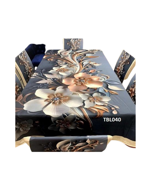 korian velvet kaporer 3d print table cloth 7p  100