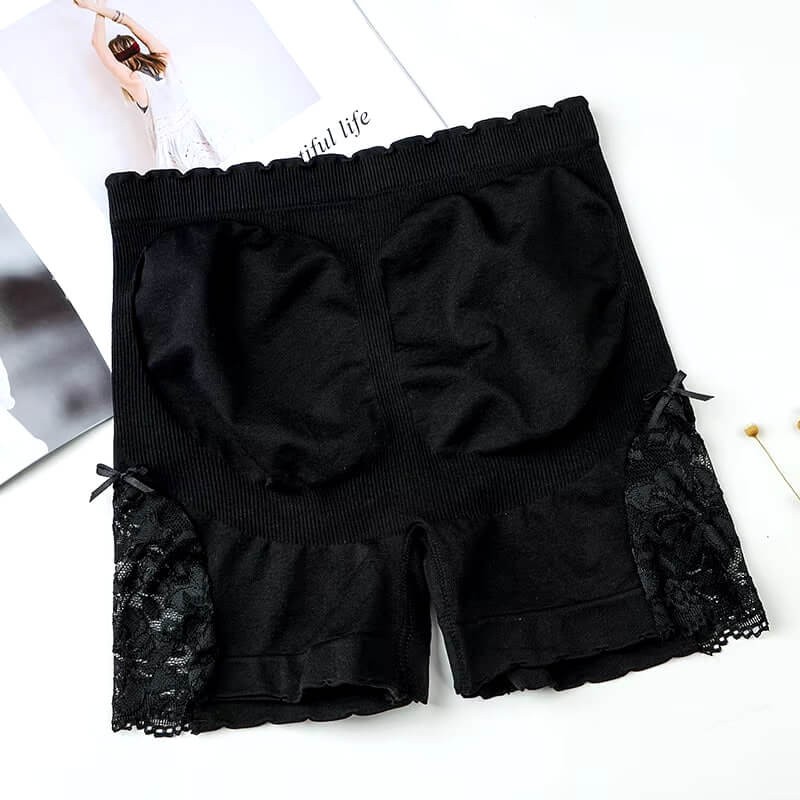 High Waist Belly Lift Hip Three Point Shorts