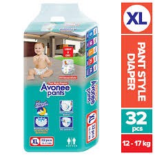 Avonee Pant System Diaper Xl(12-17kg) 32pcs