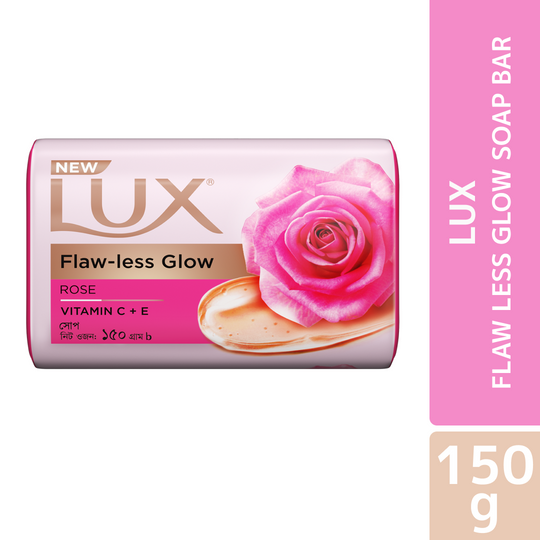 Lux Soap Bar Flaw Less Glow 150g