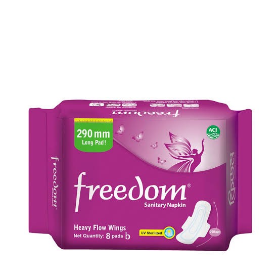 Freedom Heavy Flow Wings  8Pads
