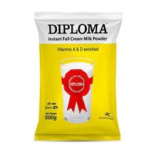 Diploma Full Cream Milk Powder 500gm